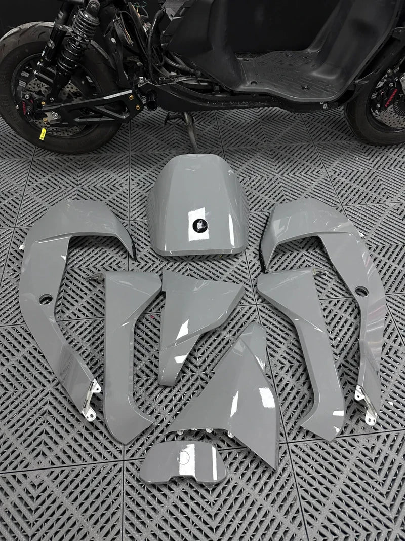 Premium PET Gloss Nardo Grey Vinyl Wrap Film | Self-Adhesive Car Wrapping Decal MyPetiteCar.com