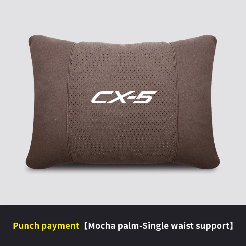 Suede Car Headrest Neck Pillow | Maybach S-Class Inspired Design MyPetiteCar.com