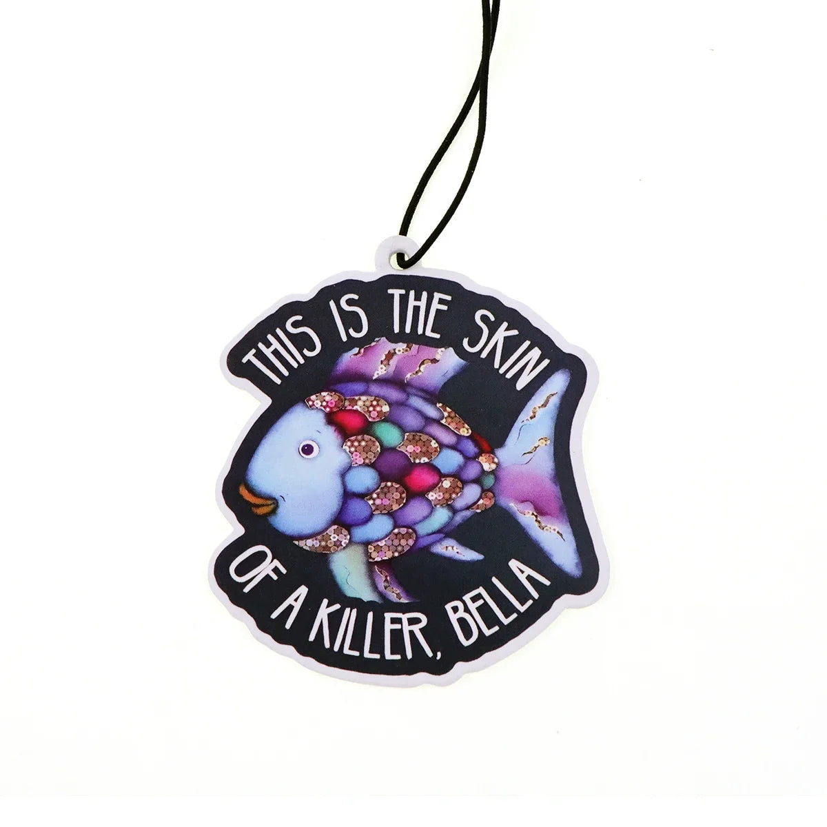 Raccoon Quotes Fragrant Paper Car Air Freshener | Solid Perfume Hanging for Home and Auto