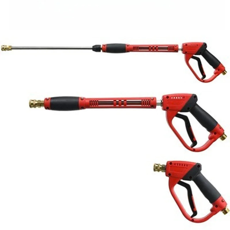 High-Pressure Water Gun Pure Copper | Movable Quick Insertion Cleaning Gun for Car Wash