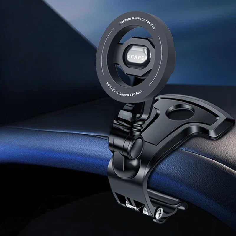 Magnetic Car Phone Holder with Rotatable Design | Anti-Shake Dashboard Mount for Navigation MyPetiteCar.com