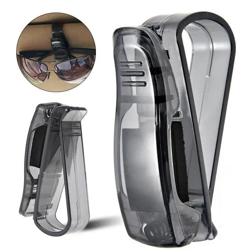 Universal Car Auto Sun Visor Glasses Box Sunglasses Clip Card Ticket Holder Stand Fastener Pen Case Eyeglasses Car Accessories MyPetiteCar.com