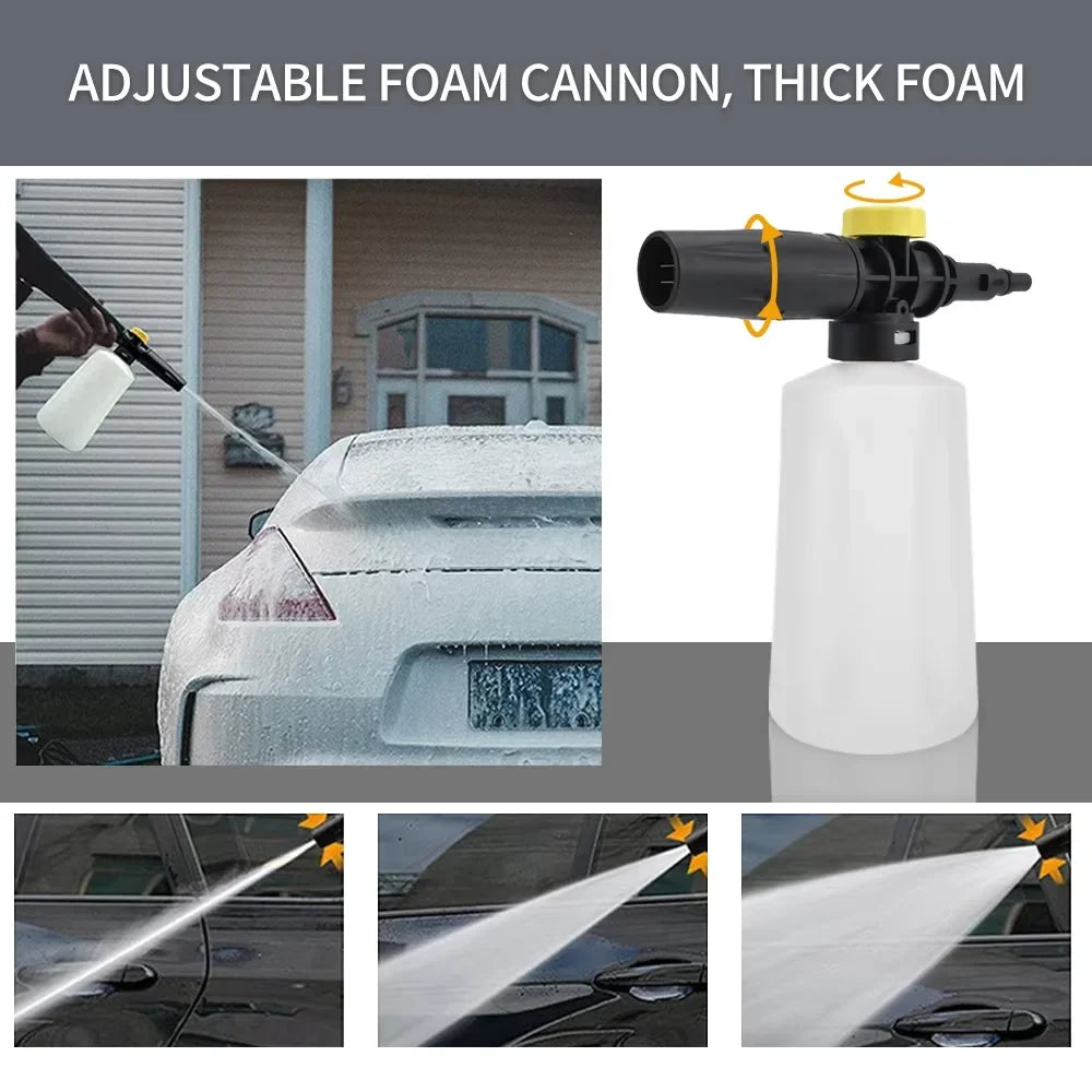 Snow Foam Lance for Bosch High Pressure Washer | Car Wash Foam Cannon MyPetiteCar.com