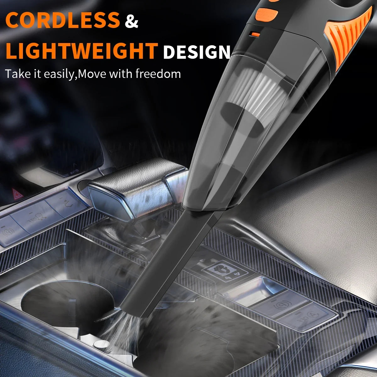Rechargeable Cordless Handheld Car Vacuum Cleaner | Mini Dual Purpose Home and Auto Vacuum MyPetiteCar.com