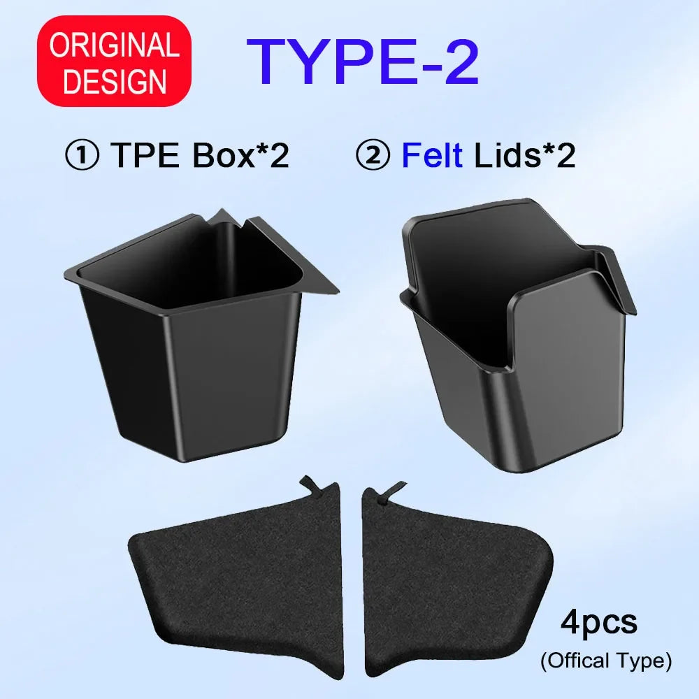 Trunk Side Storage Box for Tesla Model Y Juniper 2025 | TPE MyPetiteCar.com