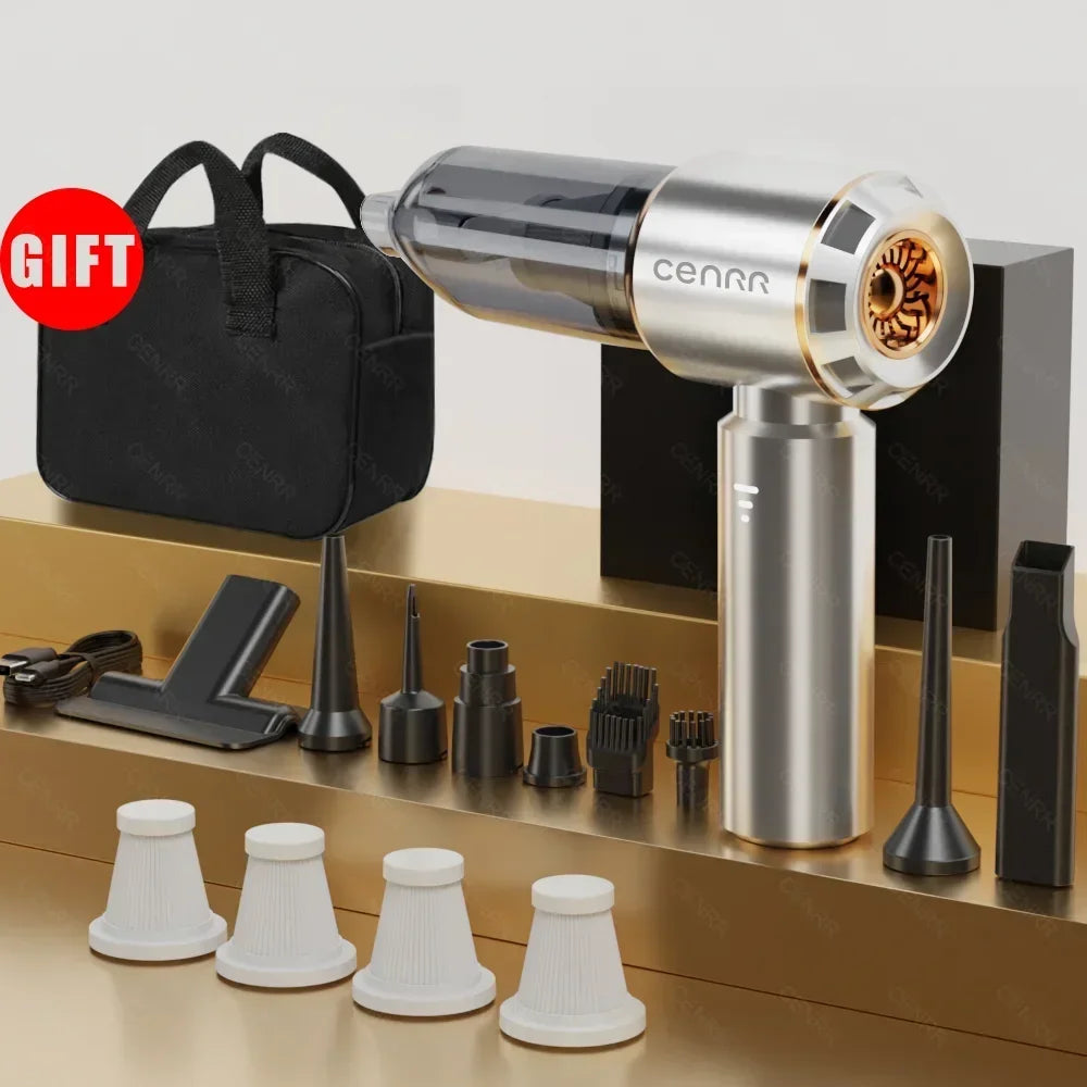 CENRR 998000PA Cordless Car Vacuum Cleaner | Strong Suction Handheld Vacuum MyPetiteCar.com