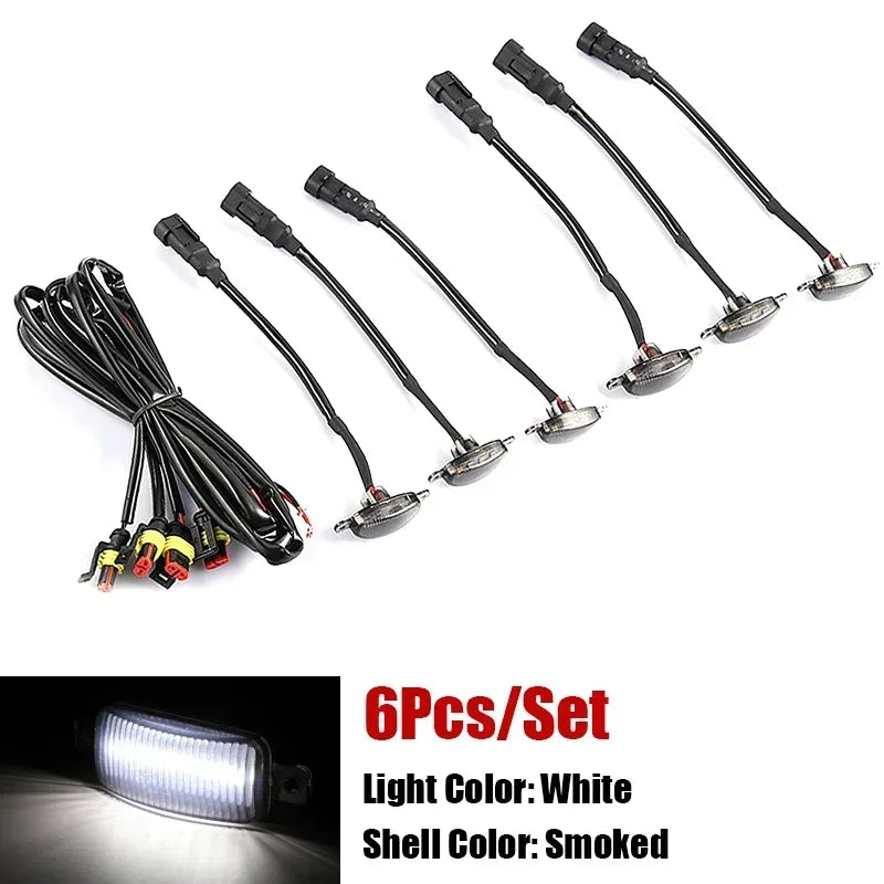 Universal LED Car Front Grille Lights | Eagle Eye Lamp with Harness for Pickup, Off-Road, SUV, Ford, Toyota MyPetiteCar.com