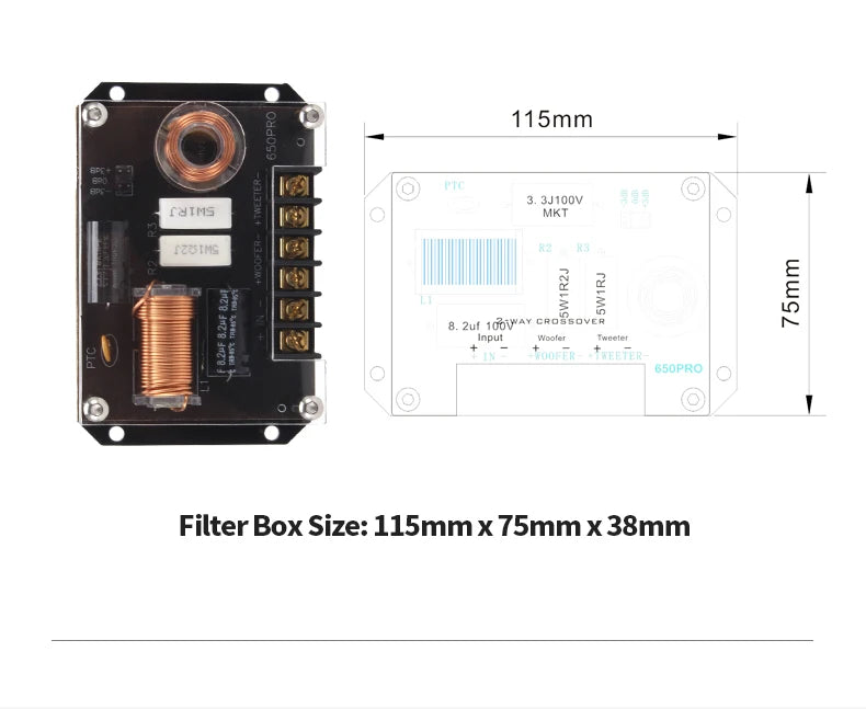 6.5-Inch Car Component Speaker Bestbuyback