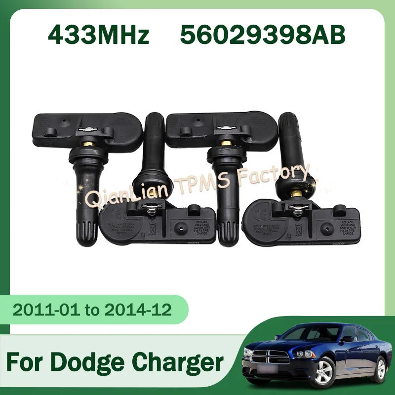 TPMS Sensor for Dodge Charger Challenger Durango Grand Caravan | 433MHz Direct Replacement MyPetiteCar.com