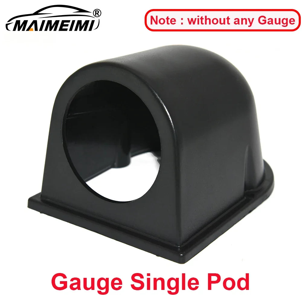 0~8000 RPM 2" 52mm Universal Car Tachometer with White LED Pointer | Smoke Lens Gauge MyPetiteCar.com