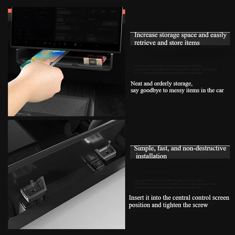 Tesla Cybertruck 2024-2025 Central Console Storage Box Organizer