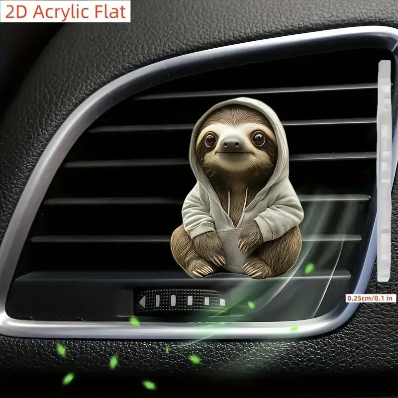 Car Outlet Vent Perfume Clips | 2D Air Freshener Diffuser for Car Interior Decoration MyPetiteCar.com