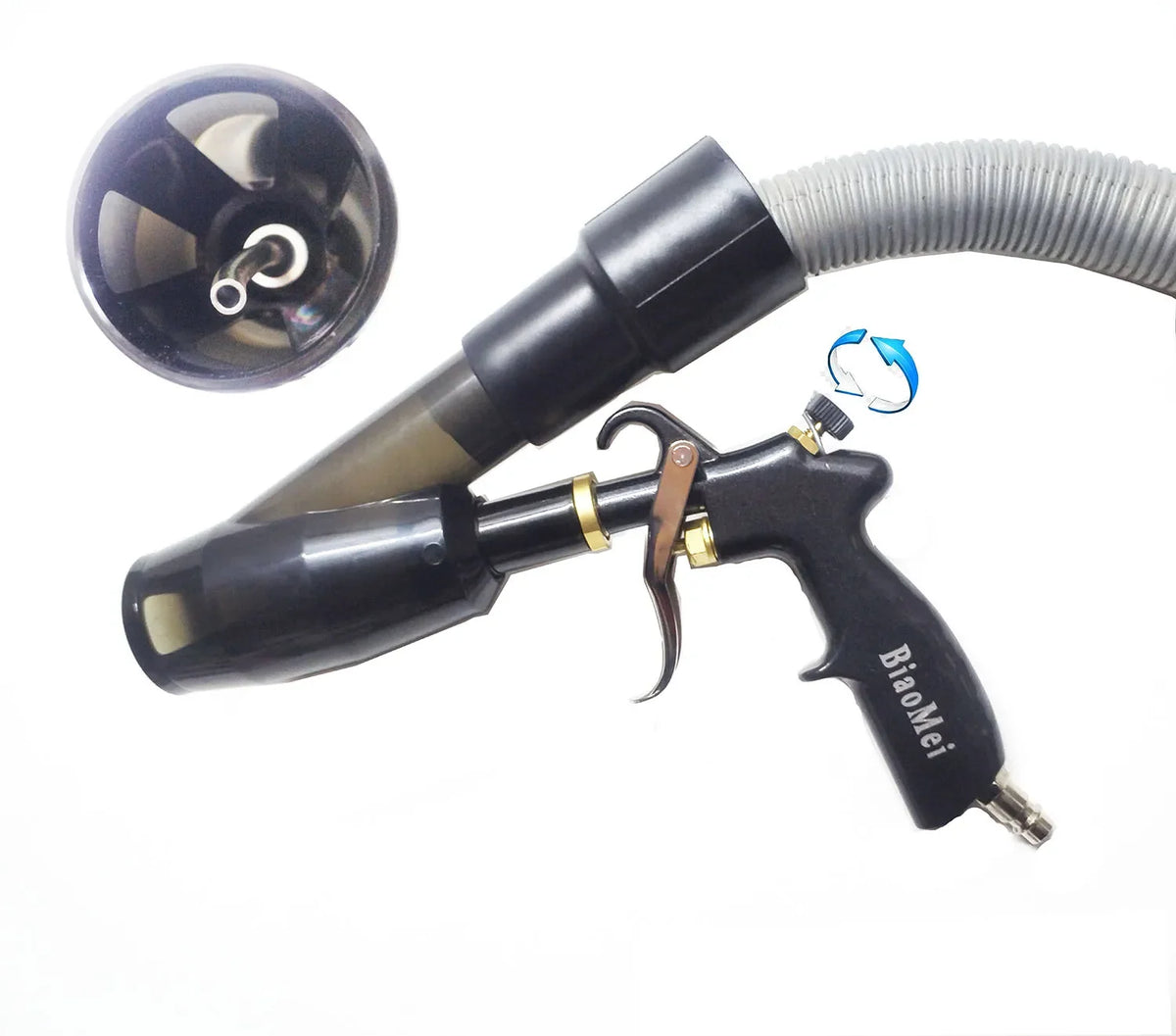 Car Interior Detailing Tornado Air Blow Gun | Cleaning Tool for Dust and Dirt MyPetiteCar.com