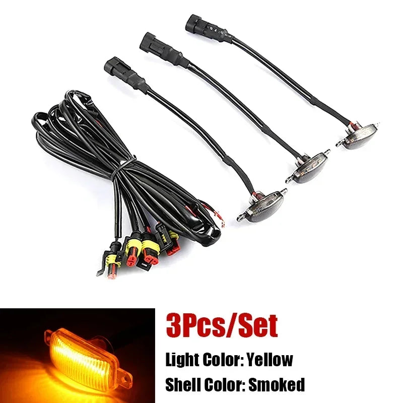 Universal LED Car Front Grille Lights | Eagle Eye Lamp with Harness for Pickup, Off-Road, SUV, Ford, Toyota MyPetiteCar.com