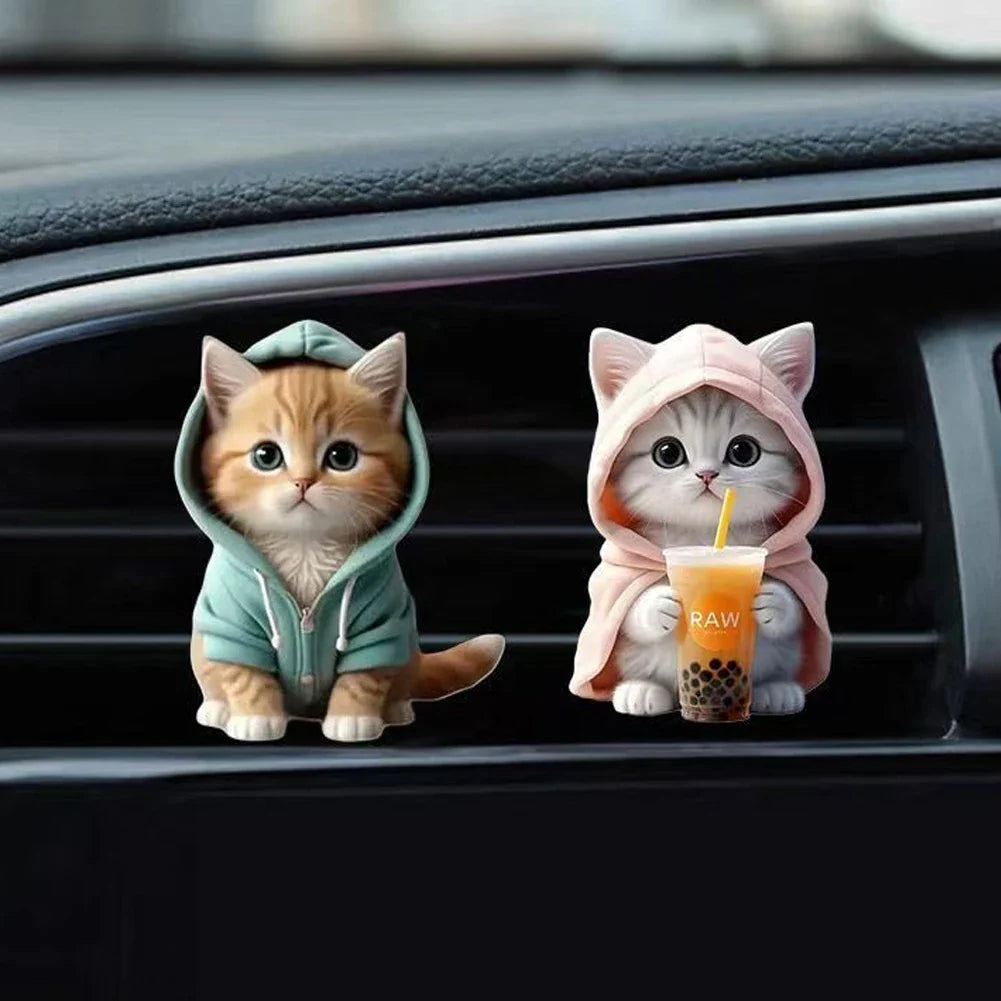 Cartoon Dog Car Air Freshener Vent Clip