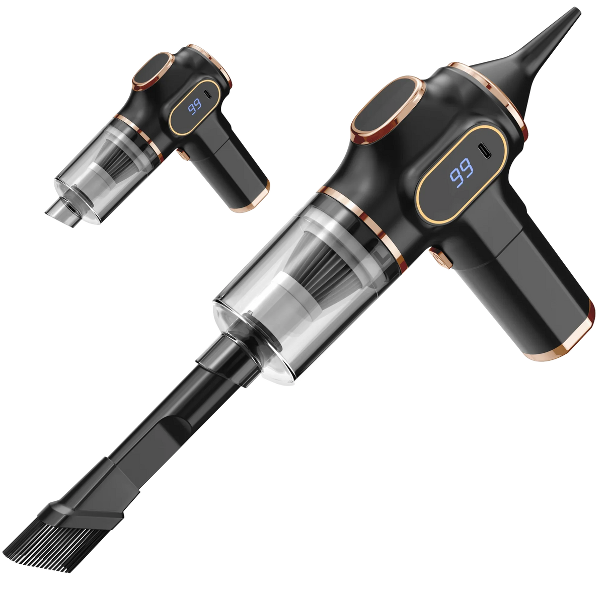 ABS Wireless Car Vacuum Cleaner | High Power Handheld Vacuum for Car, Home, Sofa, and Office MyPetiteCar.com
