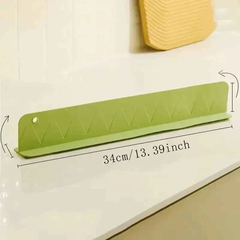 1PC Silicone Sink Baffle Splash Guard with Suction Cup Pool To Protect
