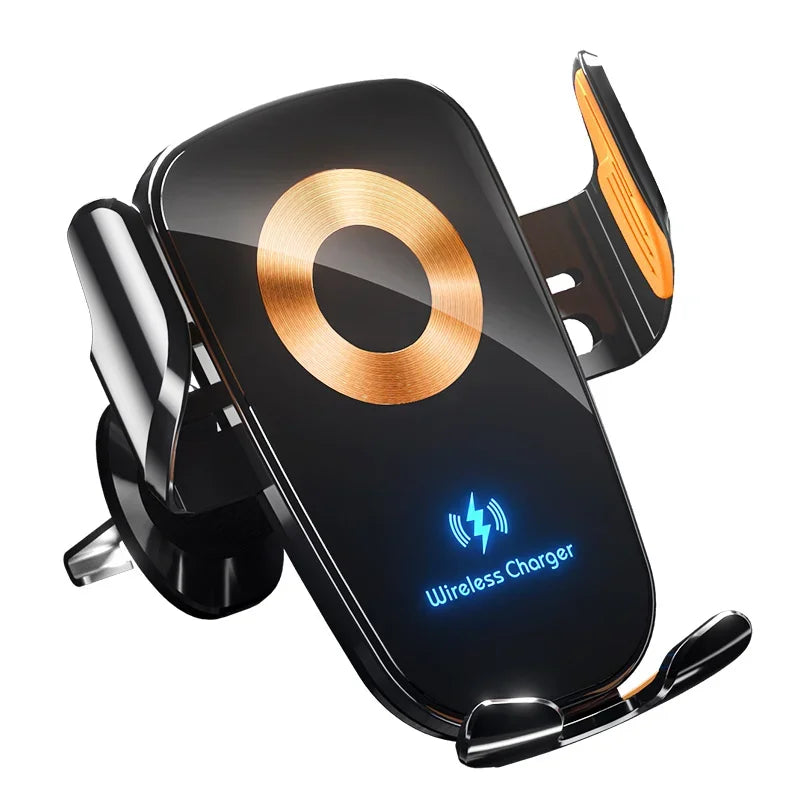 15W Car Wireless Charger | 360° Rotation Air Vent Phone Mount MyPetiteCar.com