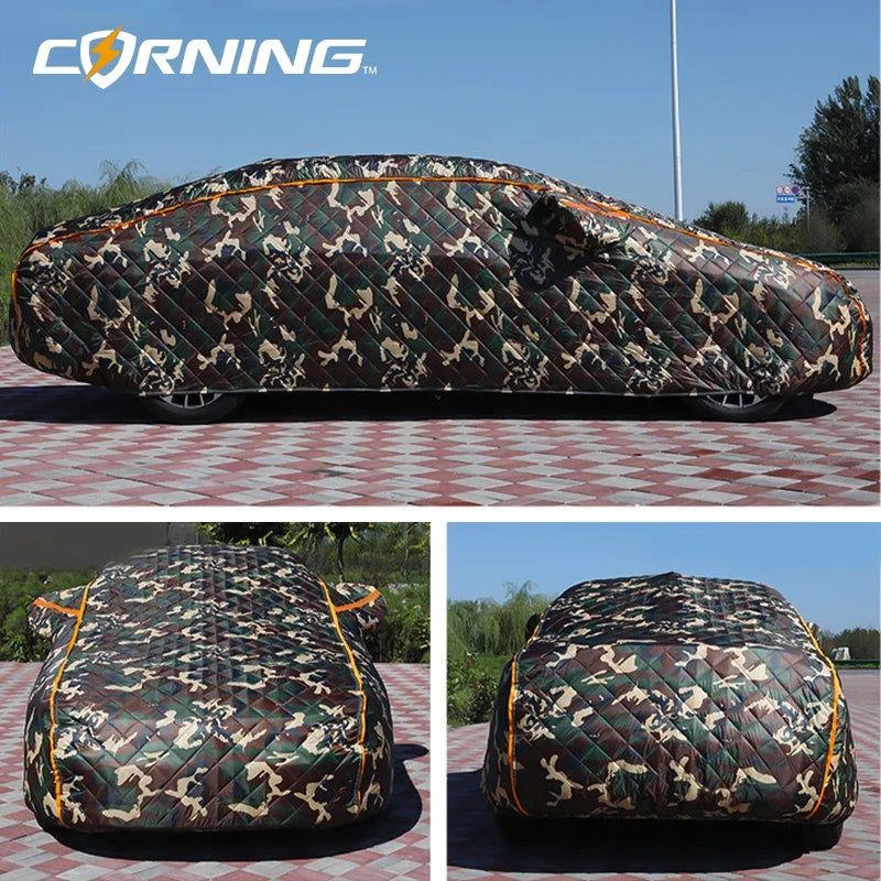 Car Covers Winter Windshield Resistant Cover Snow Hail Proof Protect Outdoor Awning Auto Front Windscreen Frost Prevention Outer | CORNING Winter Car Cover MyPetiteCar.com