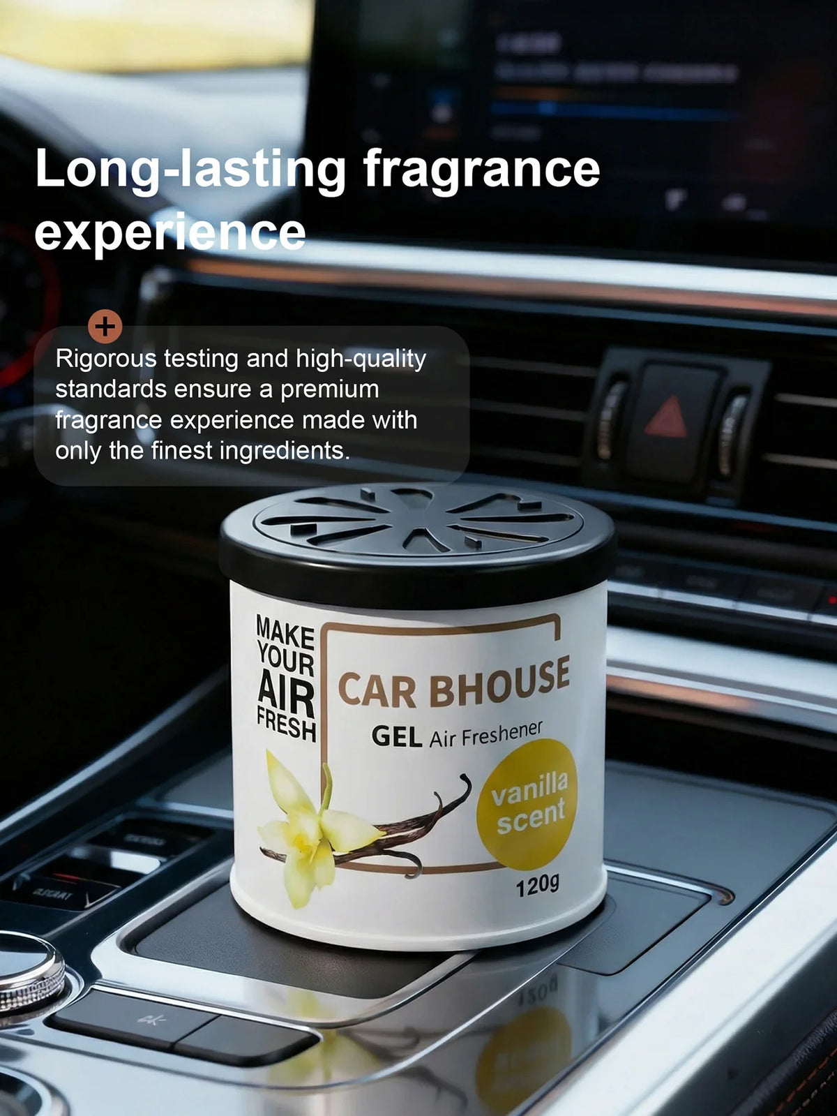 Dual-Purpose Car and Home Air Freshening Gel | 120g Long-Lasting Fruity and Floral Scent MyPetiteCar.com