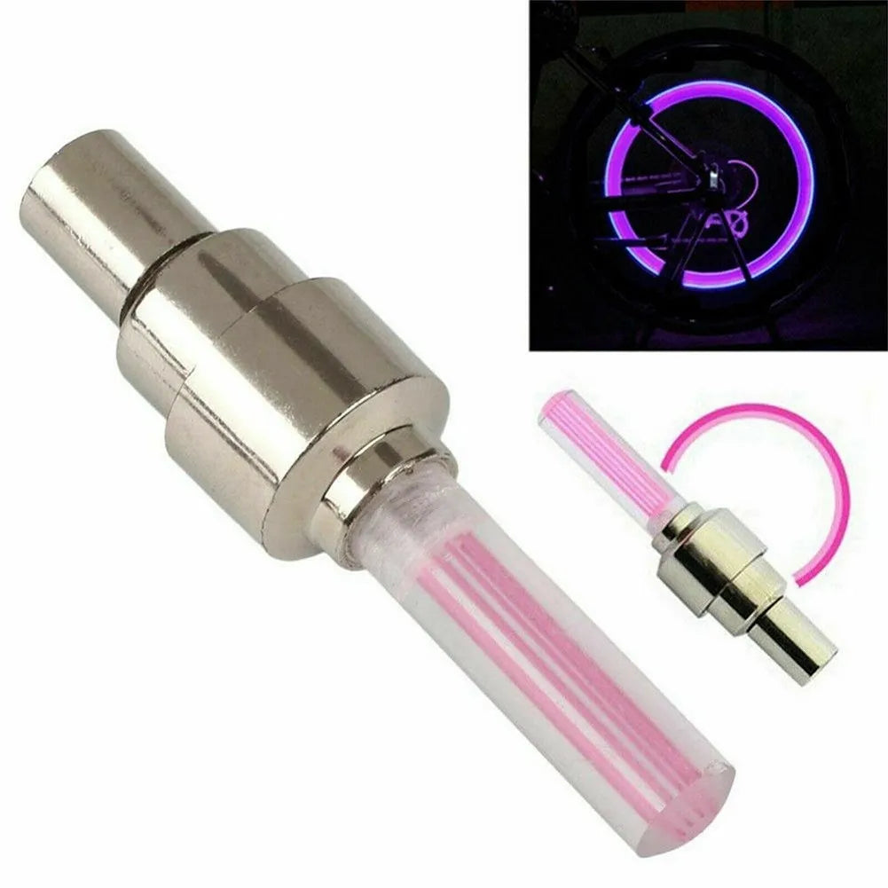 LED Valve Stem Cap Light | Motion-Activated Wheel Tire Light for Bike Car Motorcycle MyPetiteCar.com