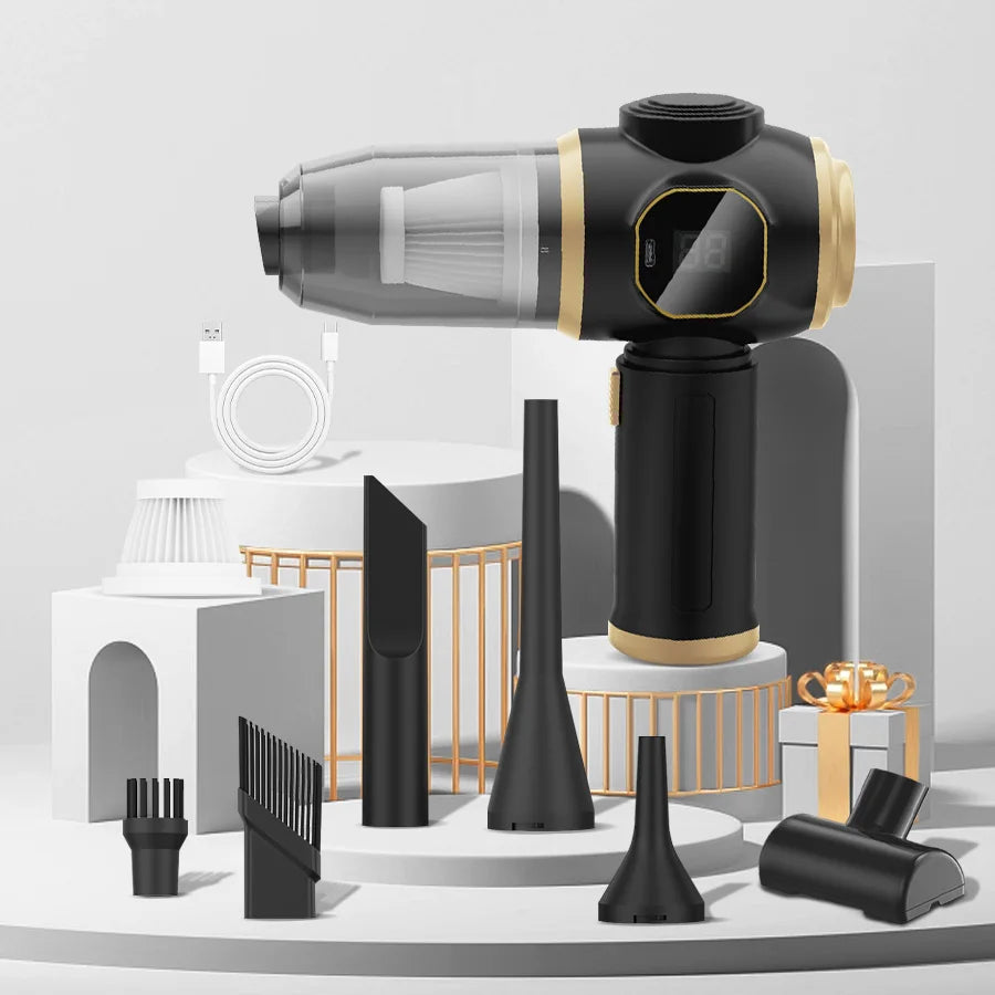 ABS Wireless Car Vacuum Cleaner | High Power Handheld Vacuum for Car, Home, Sofa, and Office MyPetiteCar.com