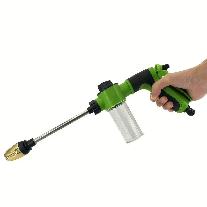 High-Pressure Foam Spray Water Gun | Car Cleaning and Garden Irrigation Tool
