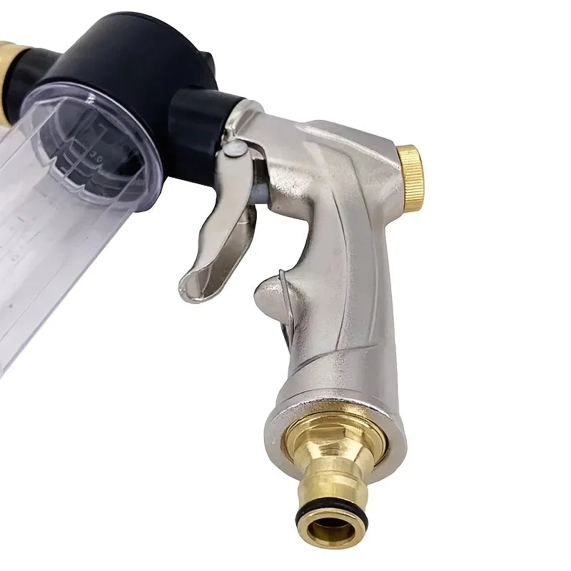 High Pressure Foam Kettle Water Gun | Car Washing & Garden Hose Nozzle