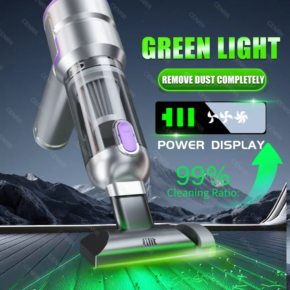 998000PA Mini Car Vacuum Cleaner | Cordless Handheld Blower for Car and Home