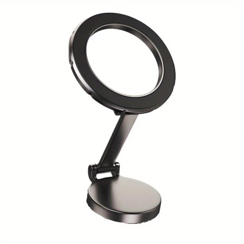 360° Rotating Magnetic Car Phone Holder | Foldable Dashboard Mount for All Smartphones