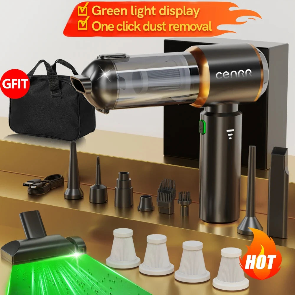 CENRR 998000PA Cordless Car Vacuum Cleaner | Strong Suction Handheld Vacuum MyPetiteCar.com