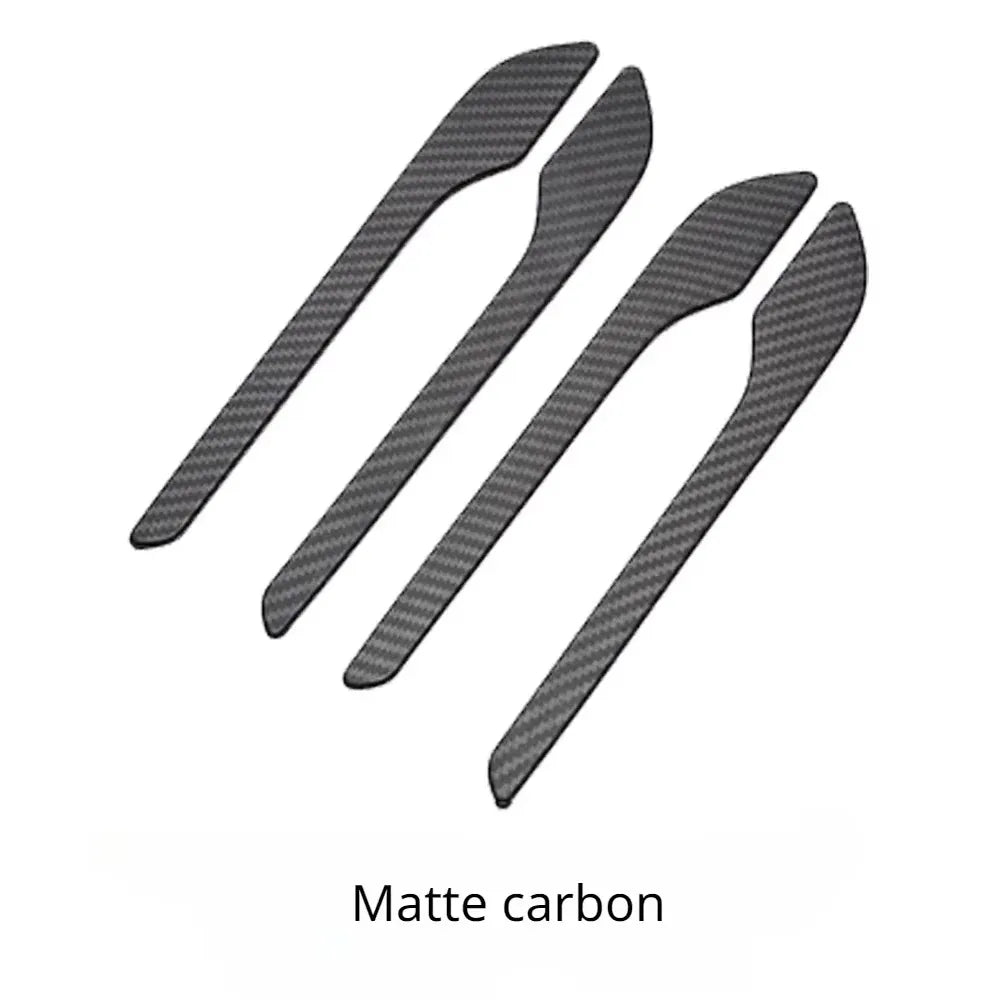 Car Door Handle Sticker For Tesla Model 3/Y/YL Highland Model Y Juniper Protector Wrap Paste ABS Modification Accessories 4PCS MyPetiteCar.com