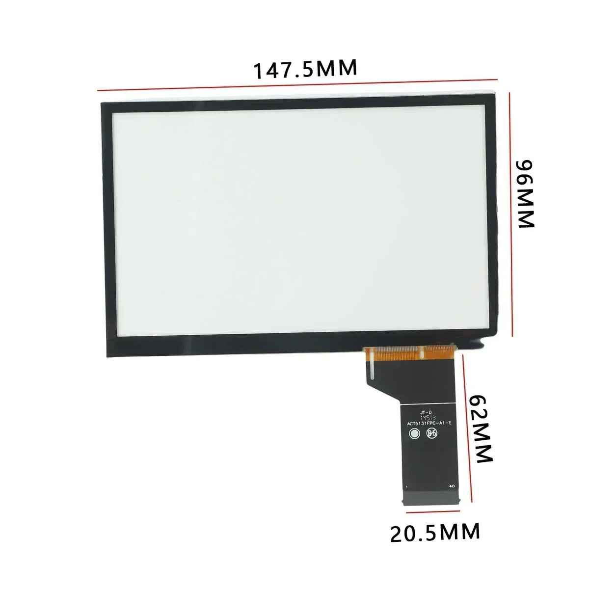6.5 Inch 40-Pin Touch Screen Glass Digitizer | For Skoda MIB2 MIB STD2 Radio Navigation MyPetiteCar.com