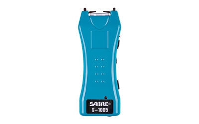 Sabre Stun Gun |  1.600 uC Mini Stun Gun w/ holster |  Teal