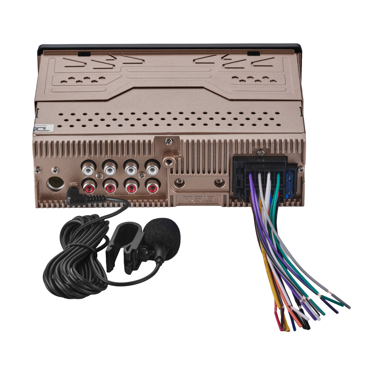 Digital Media Receiver | Single Din | DSP | APP | Bluetooth Audio and Calling Head Unit | Aux Input | USB | Mechless | AM/FM Radio Receiver | 3V + 3.5V Subwoofer DS18