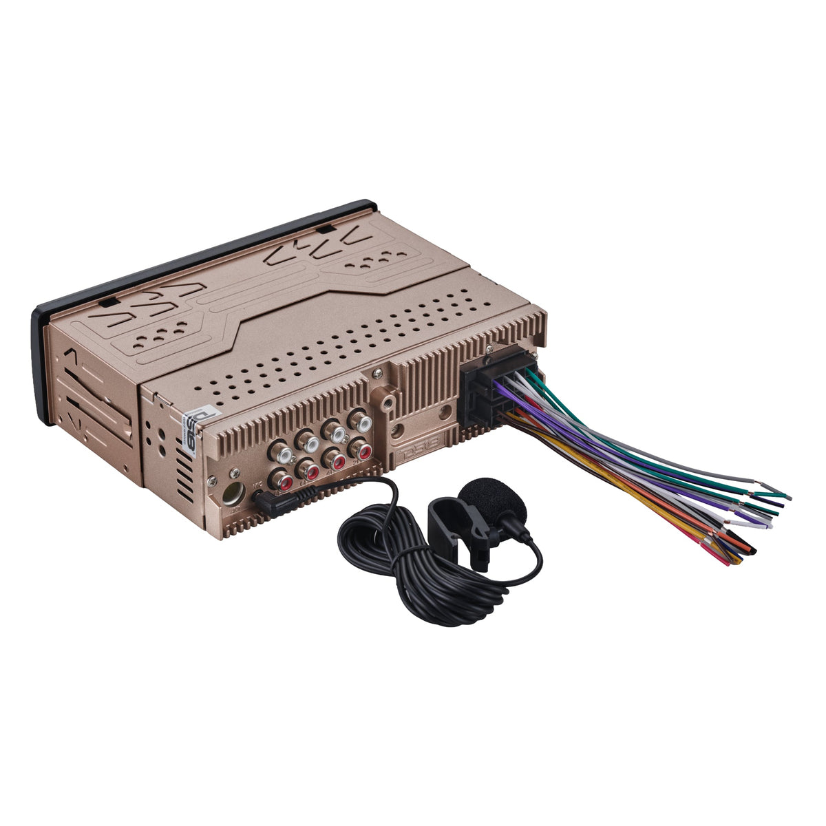 Digital Media Receiver | Single Din | DSP | APP | Bluetooth Audio and Calling Head Unit | Aux Input | USB | Mechless | AM/FM Radio Receiver | 3V + 3.5V Subwoofer DS18