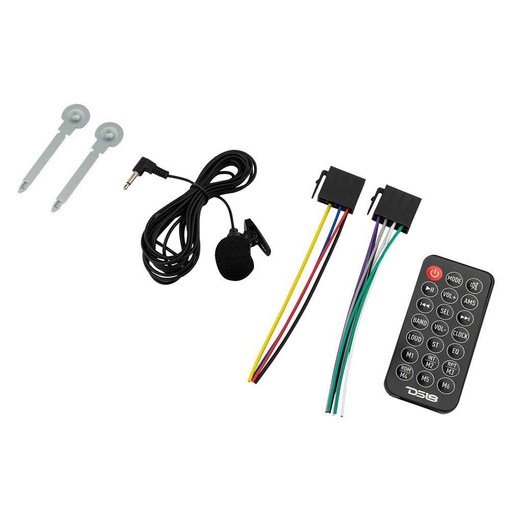 Single-DIN Digital Media Receiver Mech-Less Player, Bluetooth, Dual USB ,7 Volt Preouts DS18