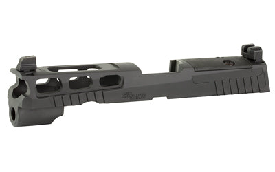 Sig Sauer P320F PROCUT Slide Assembly |  XRAY3 Sights |  R2 Optic |  Compatible with 4.7" 9MM Barrel |  Nitron Finish |  Black Atomic Defense