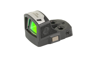 Sig Sauer ROMEO-RS |  Red Dot Sight |  24mm Objective |  32 MOA Circle with 2 MOA Red Dot |  Matte Finish |  Black |  COMPACT/RMSc Footprint Atomic Defense