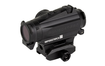 Sig Sauer ROMEO4T-PRO |  Red Dot Sight |  20mm Objective |  2 MOA Ballistic Circle Dot |  Matte Finish |  Black |  Fits M1913 Rail Atomic Defense