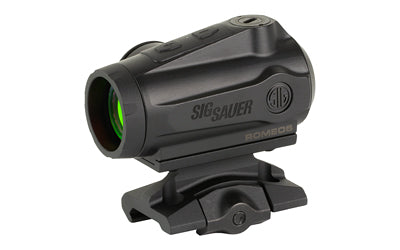 Sig Sauer ROMEO5 Gen II |  Red Dot Sight |  20mm Objective |  2 MOA Red Dot |  Matte Finish |  Black |  Fits Picatinny Rail |  Includes Low Mount Atomic Defense