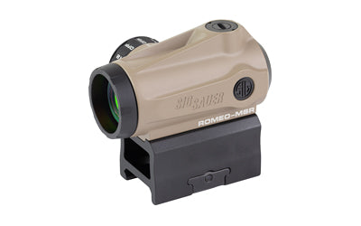 Sig Sauer ROMEO MSR |  Gen II |  Red Dot Sight |  1X20MM |  2 MOA Dot |  Black |  Includes See-Through Riser Mount Atomic Defense
