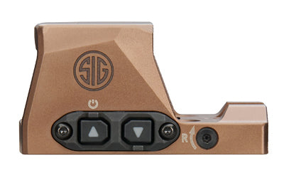 Sig Sauer ROMEO-X |  Red Dot Sight |  24mm Objective |  32 MOA Circle with 2 MOA Red Dot |  Matte Finish |  Flat Dark Earth |  PRO/DPP Footprint Atomic Defense