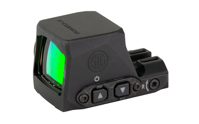 Sig Sauer ROMEO-X |  Red Dot Sight |  24mm Objective |  32 MOA Circle with 2 MOA Red Dot |  Matte Finish |  Black |  COMPACT/RMSc Footprint Atomic Defense