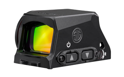 Sig Sauer ROMEO-X |  Red Dot Sight |  24mm Objective |  3 MOA Red Dot |  Matte Finish |  Black |  SIG-LOC Footprint |  Enclosed Emitter Atomic Defense