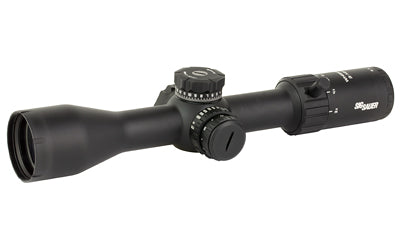 Sig Sauer WHISKEY4 Rifle Scope |  3-12X44mm |  30mm Main Tube |  Second Focal Plane |  Hellfire Illuminated BDC |  Matte Finish |  Black
