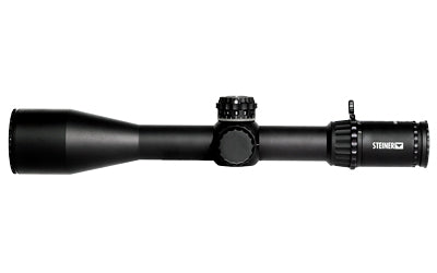 Steiner T6Xi |  Rifle Scope |  5-30X |  56mm Objective |  34mm Tube Diameter |  SCR2 Reticle |  1/4 MOA |  First Focal Plane |  Matte Finish |  Black Atomic Defense