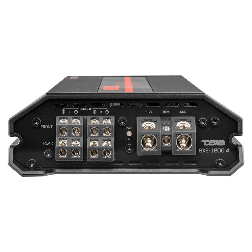SXE Class A/B 4-Channel Full-Range Amplifier 4 x 60 RMS @ 4-Ohm 1200 Watts DS18