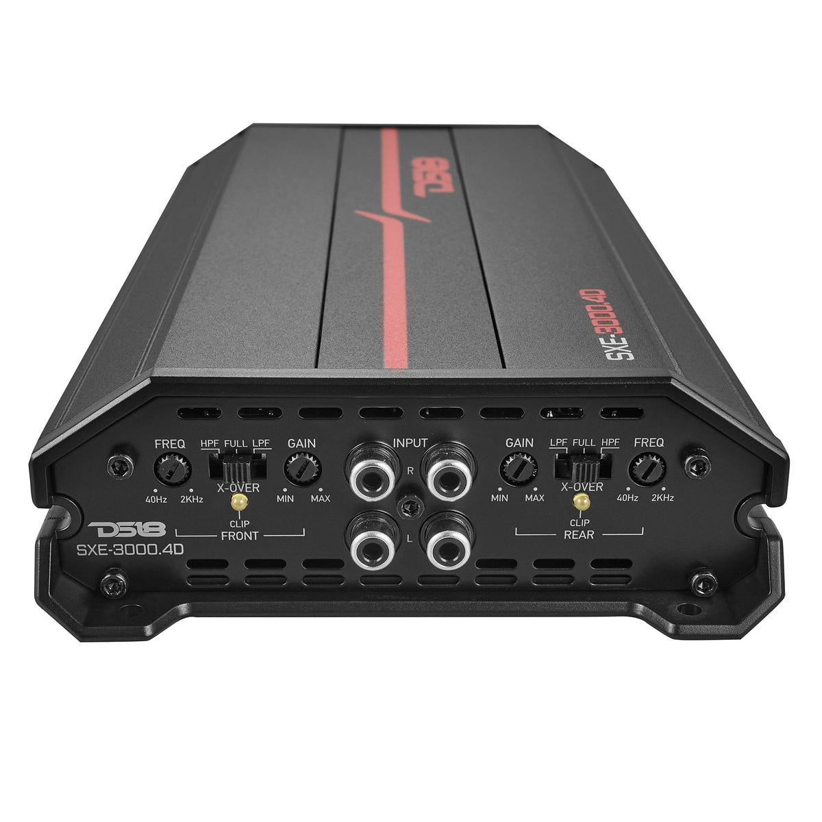 SXE Class D 4-Channel  Full-Range Amplifier 4 x 200 RMS @ 4-Ohm 3000 Watt DS18