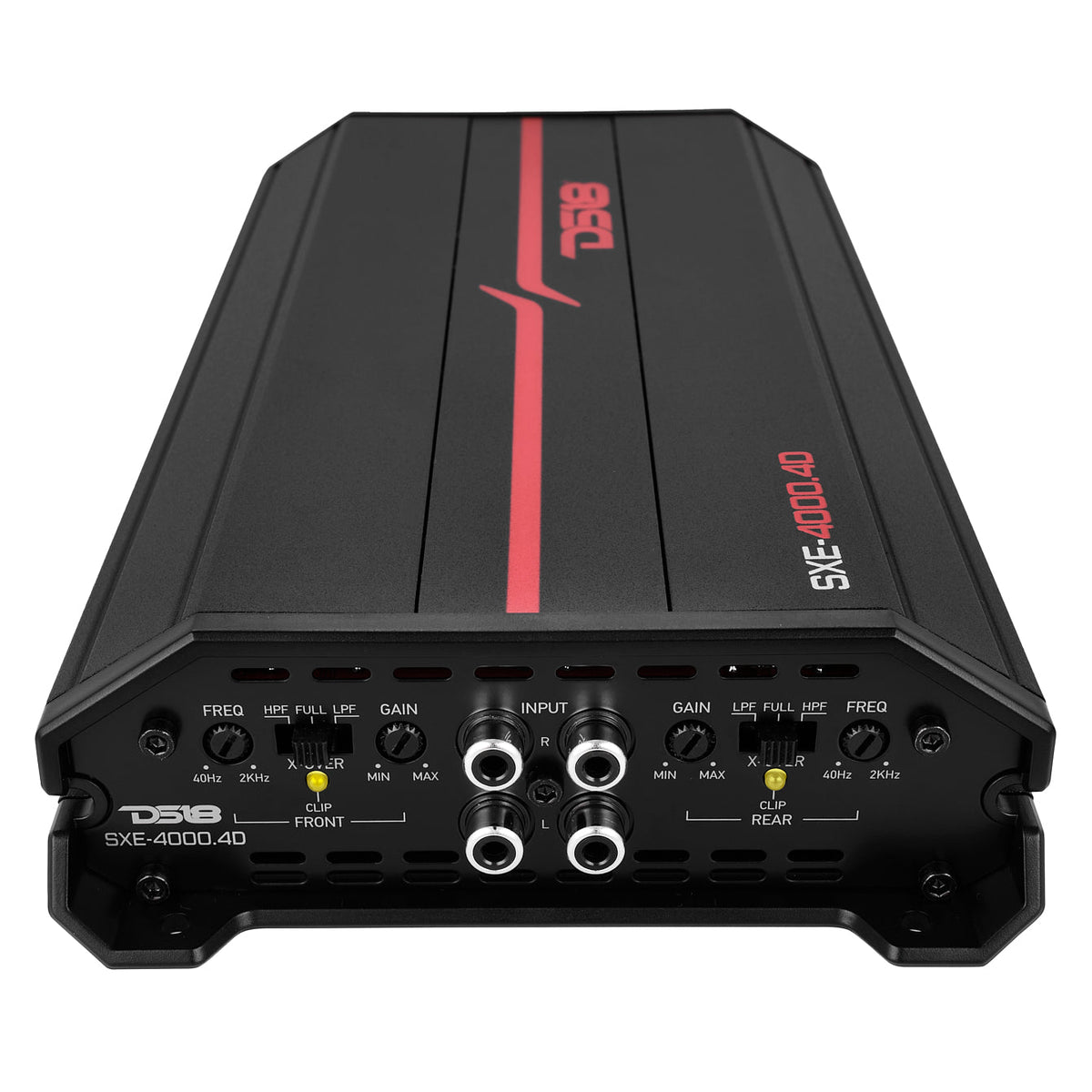 SXE Class D 4-Channel Full-Range Amplifier 4 x 275 RMS @ 4-Ohm 4000 Watts DS18